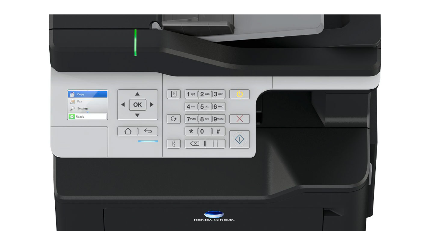 Konica Minolta black and white copier 3622