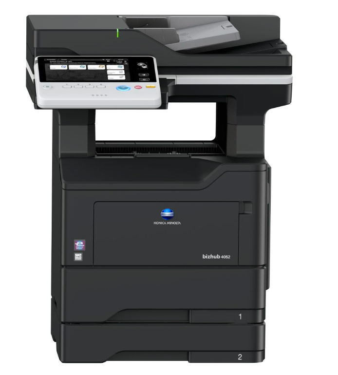 Konica Minolta bizhub 4052 multifunction Black & White copier.