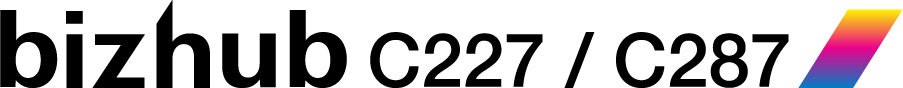 Konica Minolta bizhub c227 logo