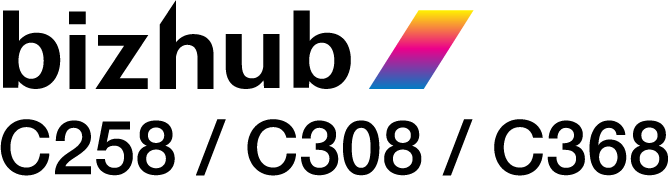 Konica Minolta bizhub c258 logo